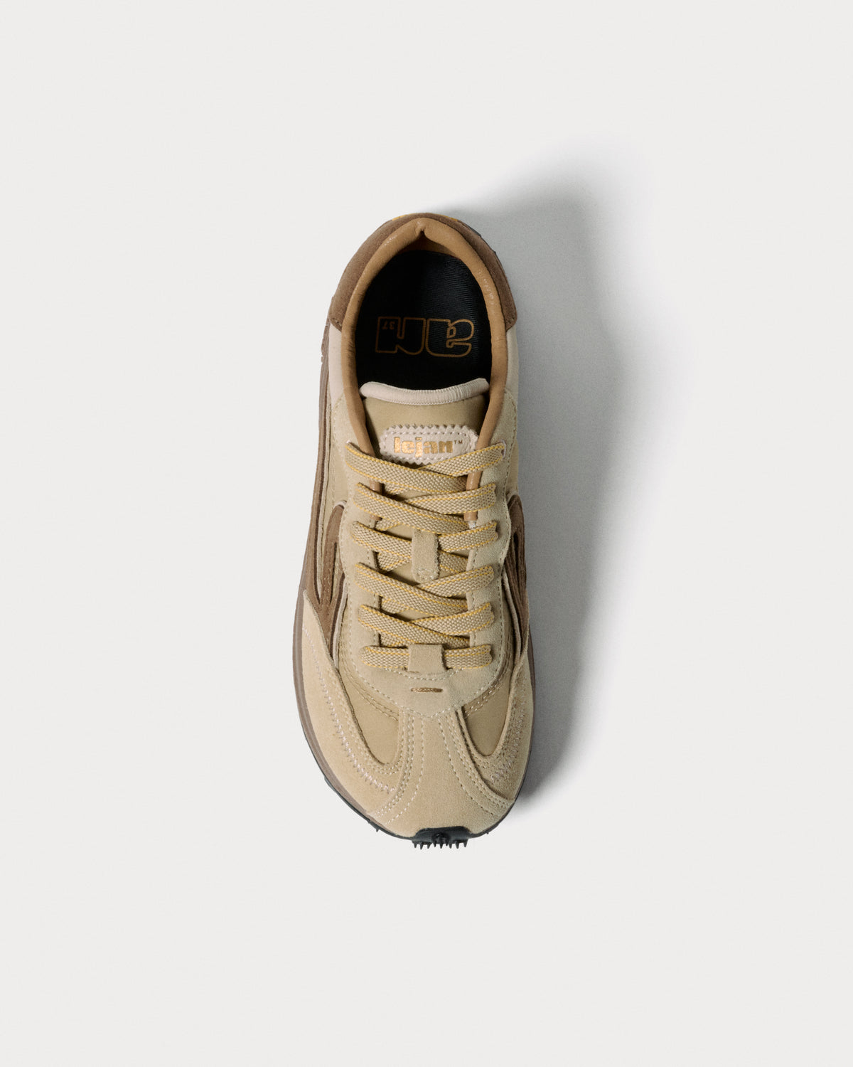 Lejan Melrose Sand Beige - vista cenital