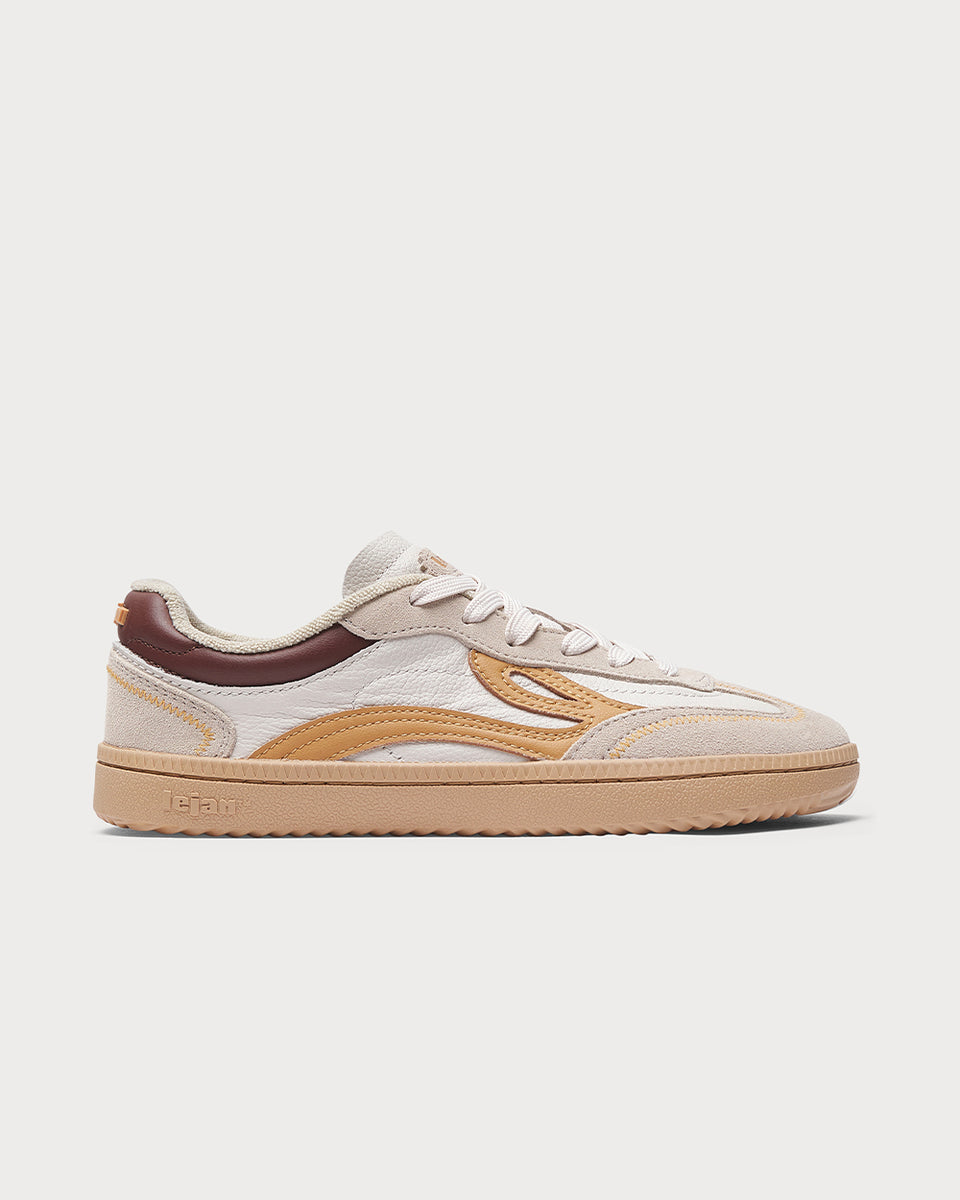 Lejan One® - Cream | Lejan Brand, la chaussure respectueuse qui prend soin de vous. Semelle flexible, 0 drop et design pieds nus pour un confort naturel à chaque pas.