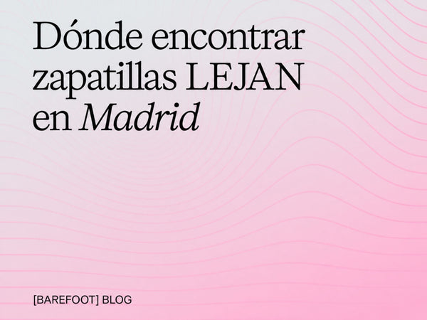 Dónde comprar las zapatillas Lejan en Madrid