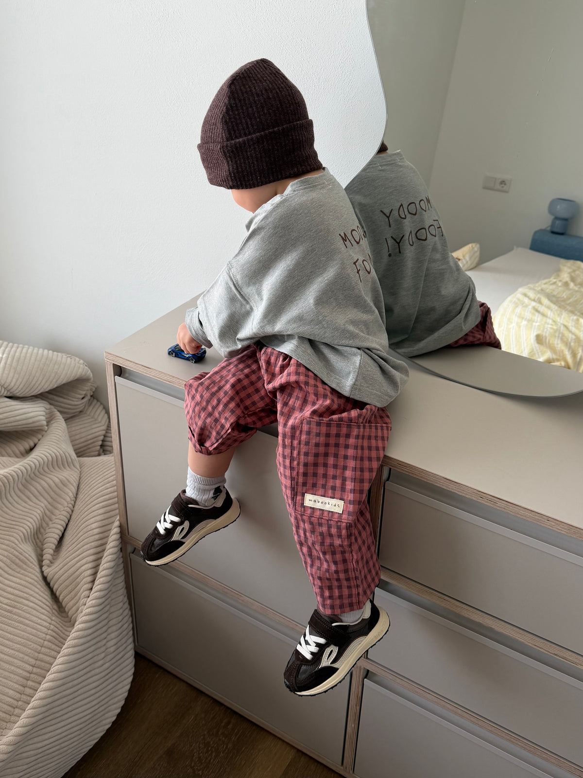 Lejan Melrose Kids - Dark Brown