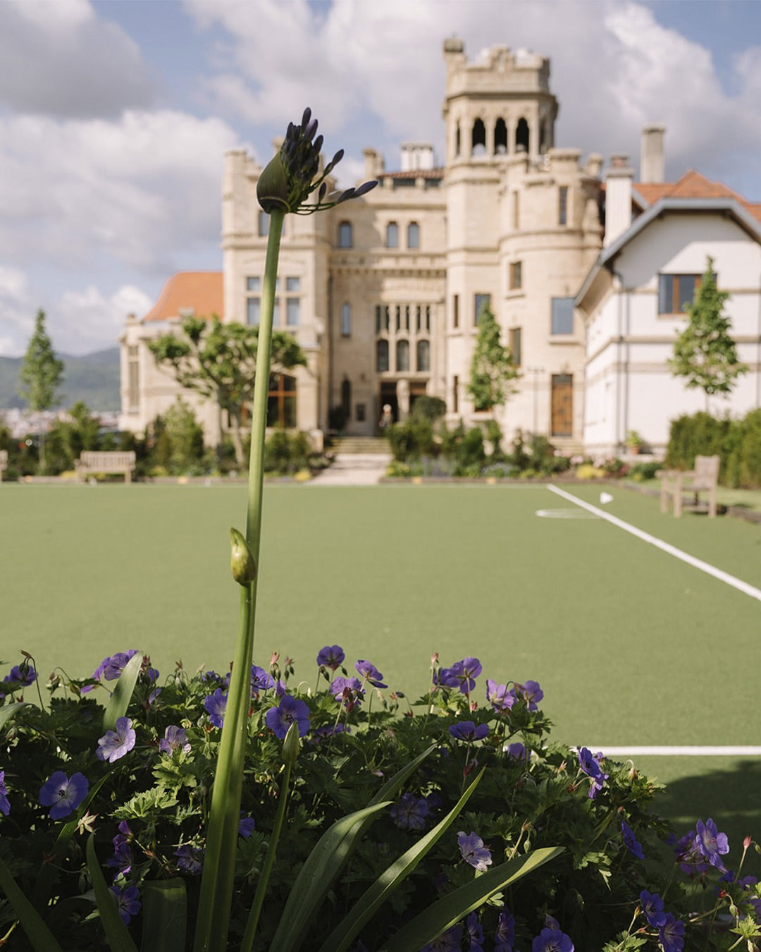 Palacio Arriluce · jardines