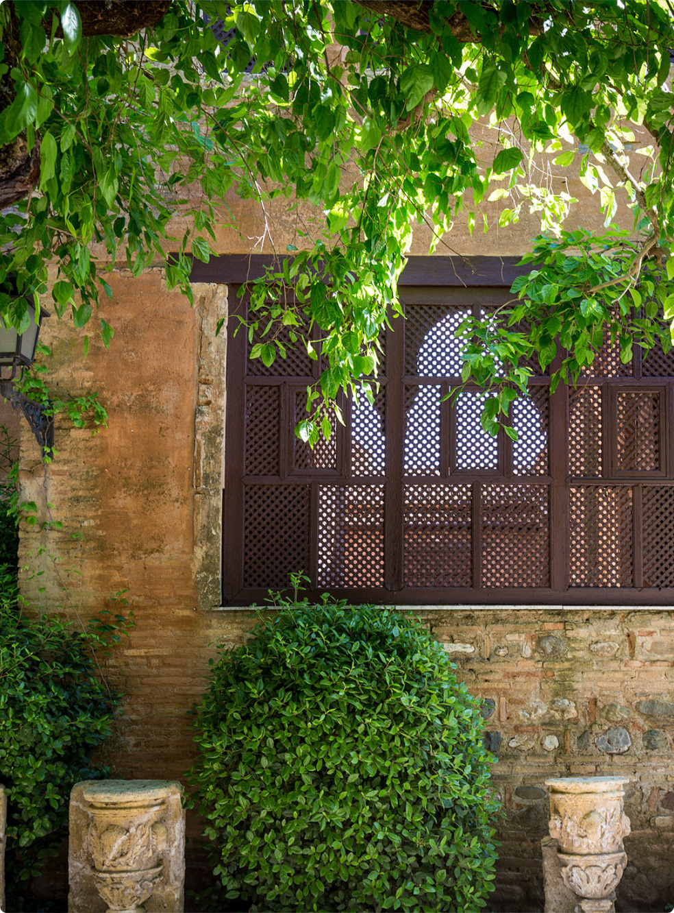 Gärten des Parador de Granada