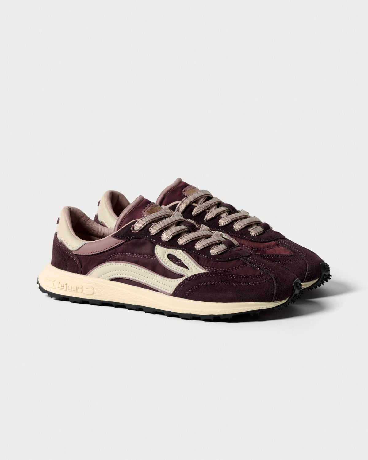 Lejan Melrose Burgundy - par en tres cuartos