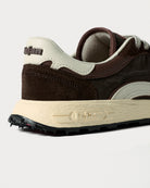 Lejan Melrose Dark Brown - vista trasera del talon