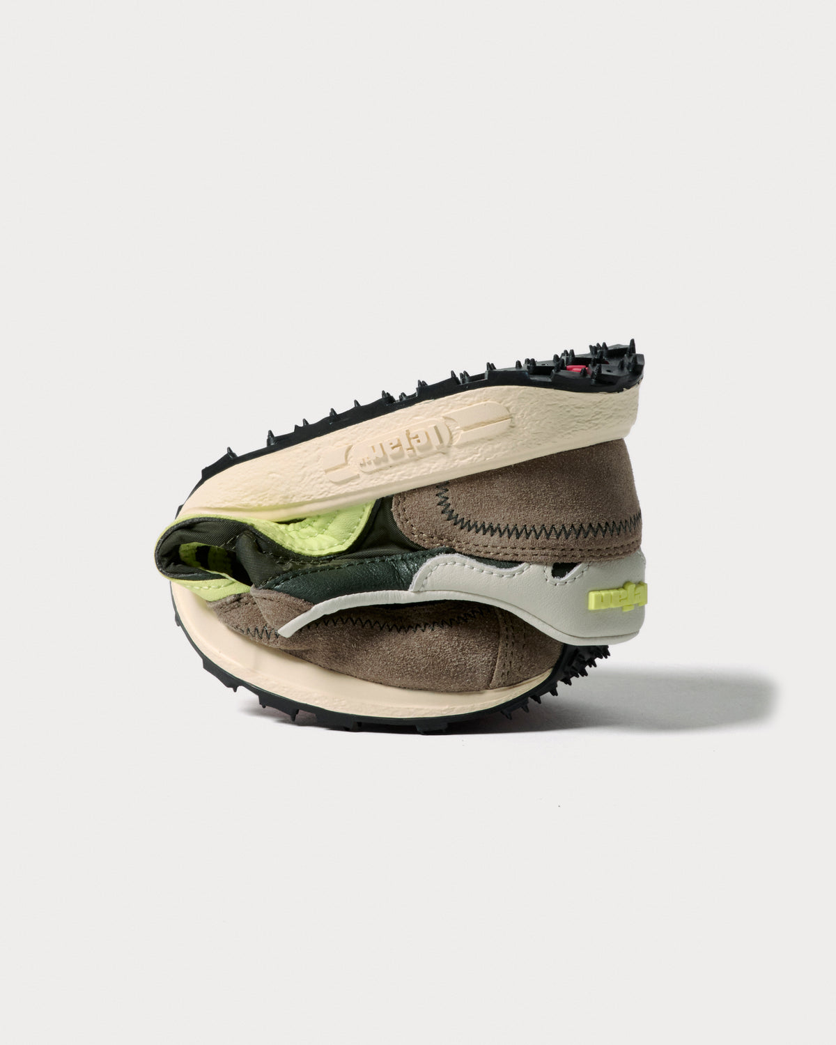Lejan Melrose Dark Olive / Lime - flexibilidad de la suela