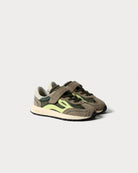 Lejan Melrose Kids Dark Olive / Lime - par en tres cuartos