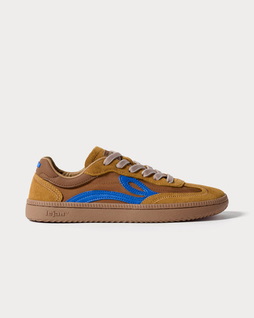 Lejan One - Camel / Electric Blue