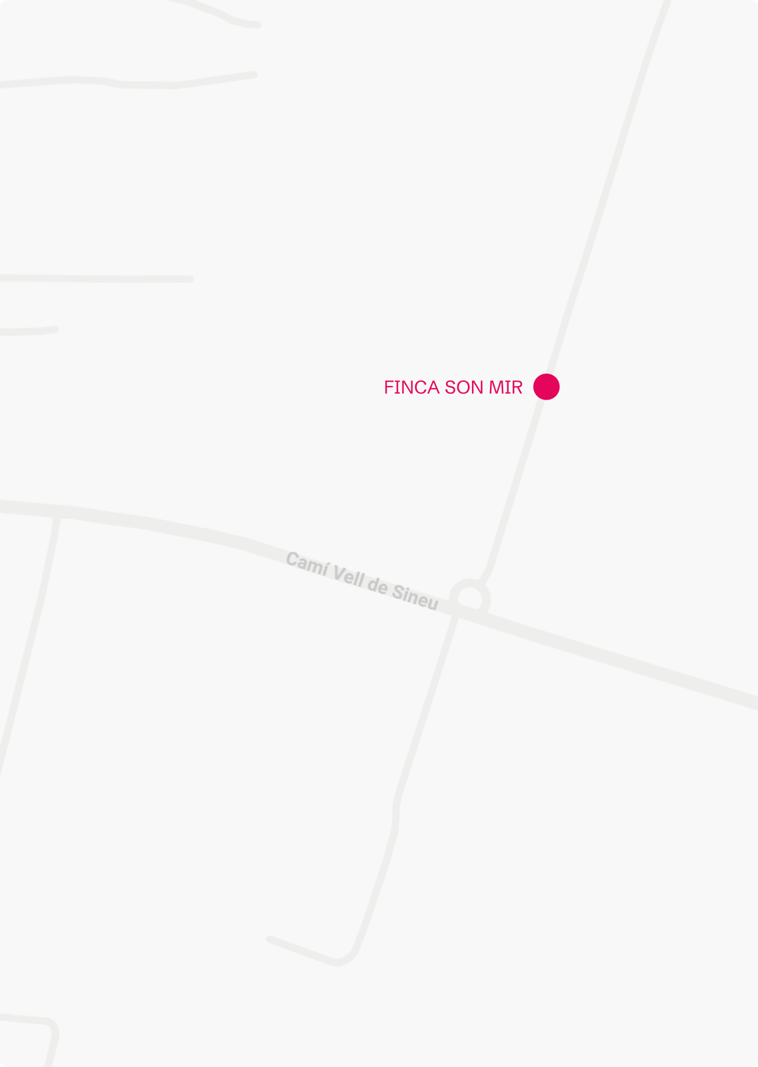 Mapa de situación de la Finca Son Mir, Palma de Mallorca