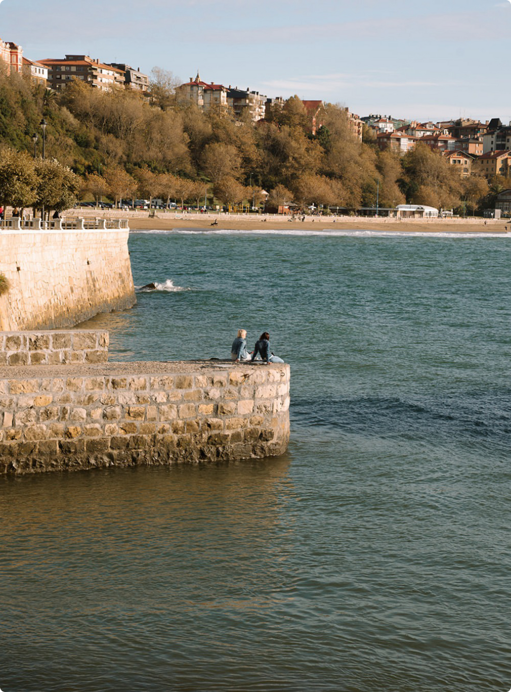 Vista al mar Cantábrico