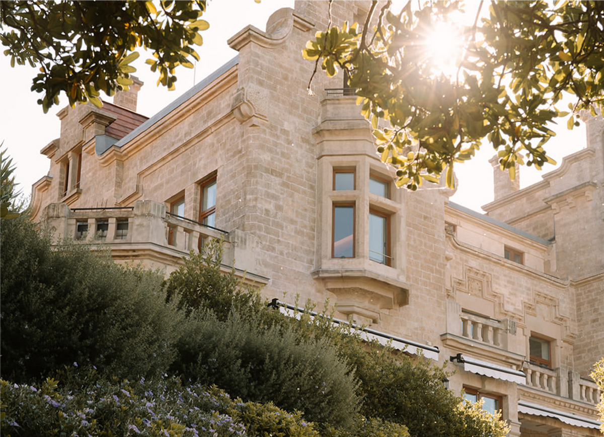 Palacio Arriluce al atardecer